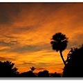 美國佛羅里達州的夕陽