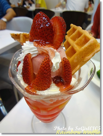 Rainbow Waffle Rainbow Waffle