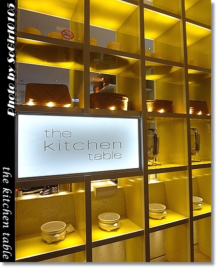 the kitchen table