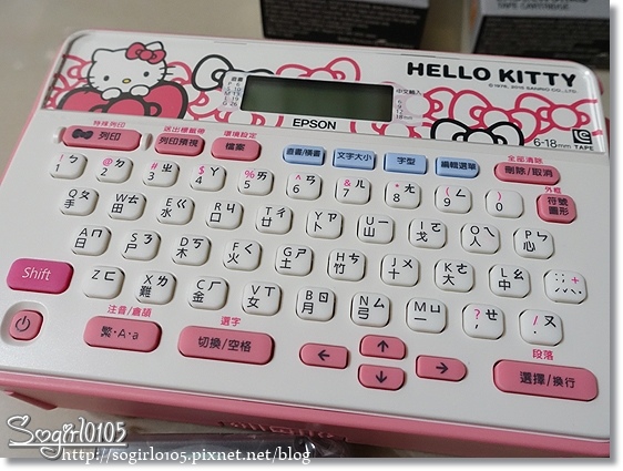 HELLO KITTY標籤機