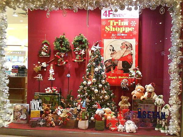 櫥窗裏的聖誕樹@Isetan,2008