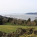 鳥瞰ASTORIA BRIDGE + COLUMBIA RIVER