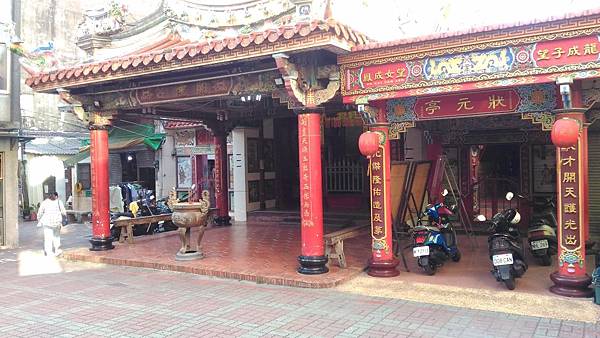 回到台南市，隨處可見各式廟宇