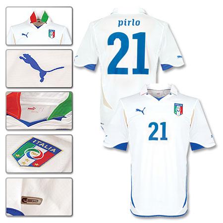 10-11 Italy Away Shirt + Pirlo 21   .jpg