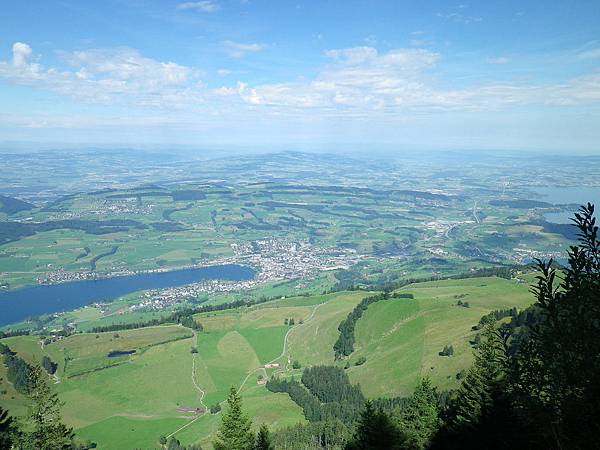 Mt Rigi-way to Chänzeli