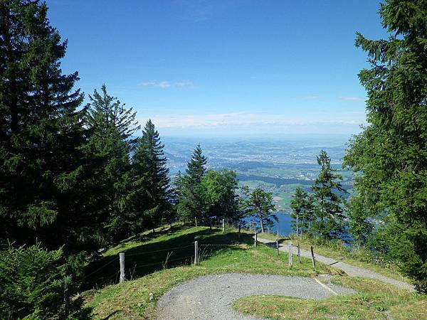 Mt Rigi-way to Chänzeli