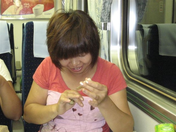 利用坐車打發時間