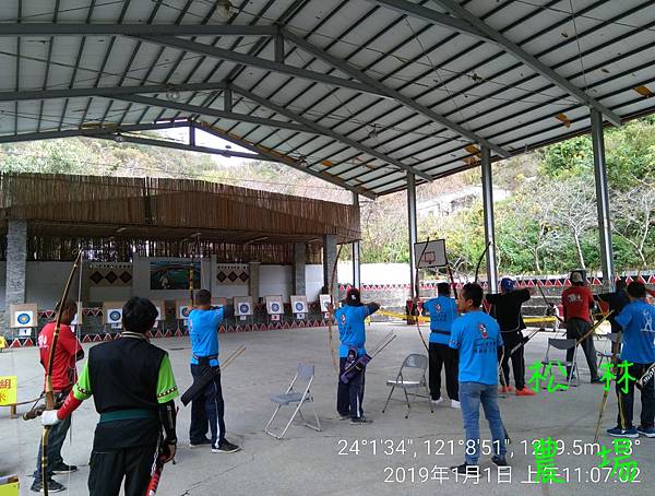 松林農場20190101參觀春陽村的射箭比賽