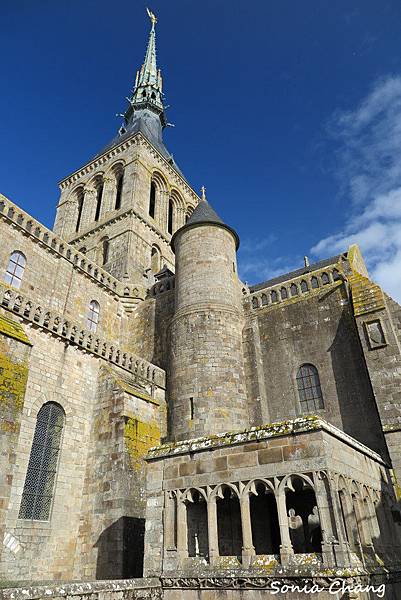 《金字塔山形的完美奇蹟﹣聖米歇爾山！法國．Mont ST Michel》06