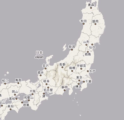 日本地圖