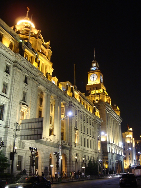 上海租界夜景