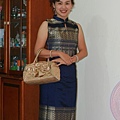 阿婆的傳統泰國服飾