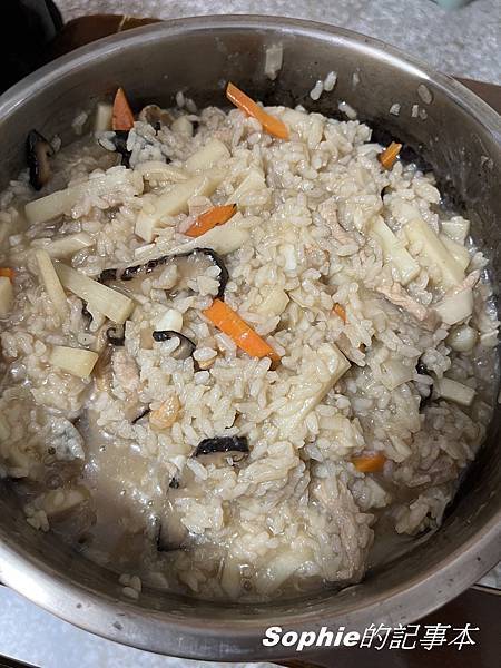 [Sophie下廚去]竹筍鹹粥
