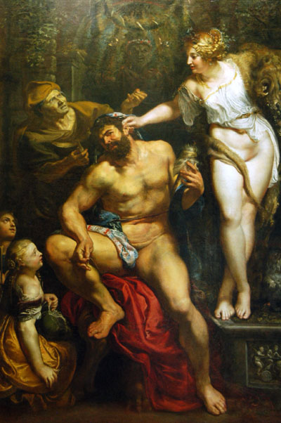 海格力斯和歐斐爾 Heracles and OmphaleHercules and Omphale_ 魯本斯 Peter Paul Rubens 海格力斯和歐斐爾 Heracles and OmphaleHercules and Omphale_ 魯本斯 Peter Paul Rubens