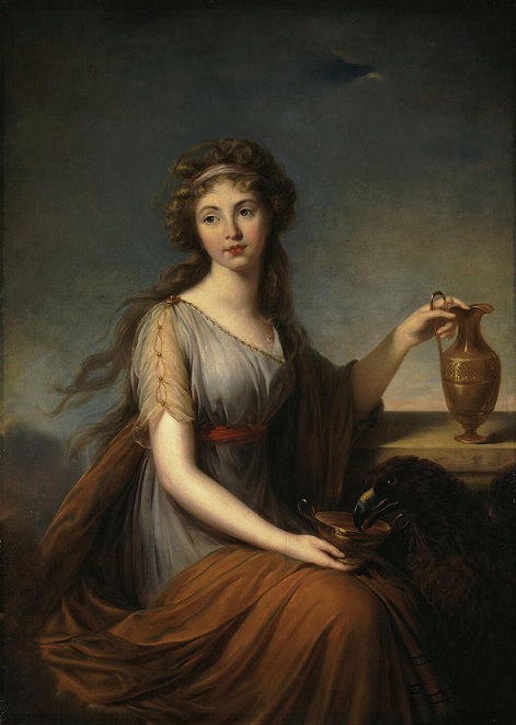 希琵 Hebe _畫勒.布倫 Vigee Le Brun Elisabeth-Louise 希琵 Hebe _畫勒.布倫 Vigee Le Brun Elisabeth-Louise