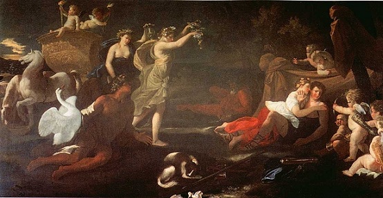 賽伐勒斯和奧羅拉 Cephalus and Aurora_普桑Nicolas Poussin