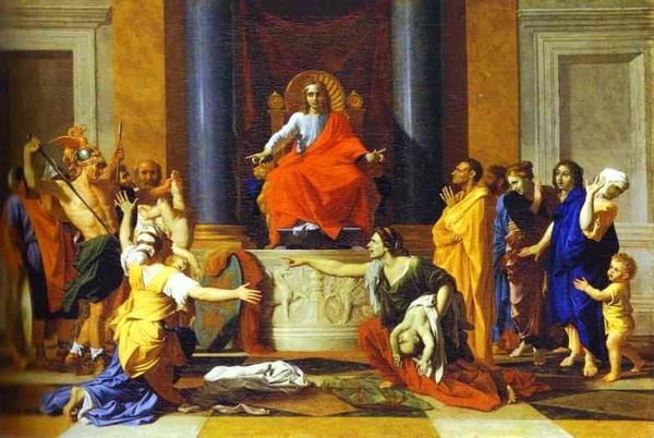 所羅門王的審判The Judgment of Salomon_普桑 Nicolas Poussin.jpg