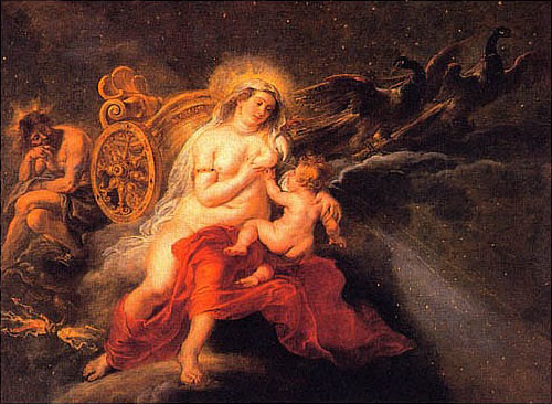 銀河的起源The Origin of the Milky Way _e' Medici_魯本斯 Peter Paul Rubens.jpg