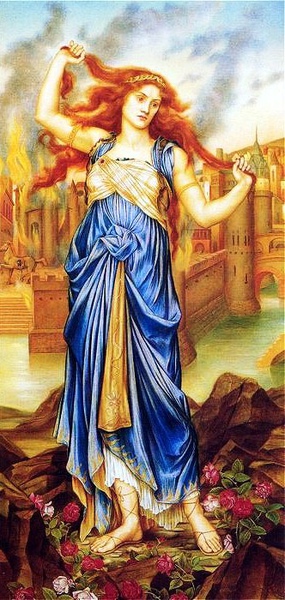 卡珊德拉Cassandra_伊夫林德摩根  Evelyn de Morgan .jpg