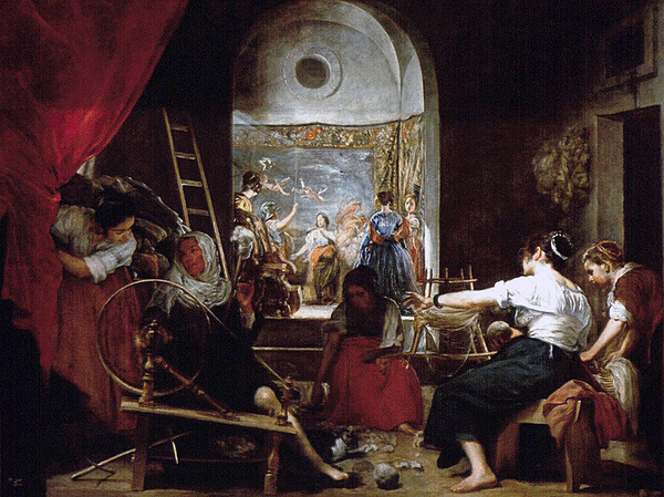阿瑞荷妮的寓言The Fable of Arachne_維拉斯奎茲 Diego Velázquez .JPG 阿瑞荷妮的寓言The Fable of Arachne_維拉斯奎茲 Diego Velázquez .JPG