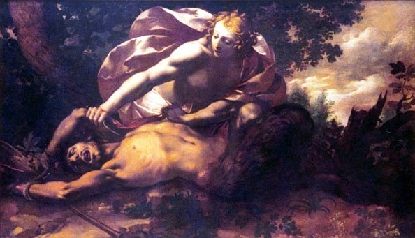 阿波羅剝瑪敘阿斯的皮Apollon écorchant Marsyas_喬范尼.斯蒂法諾.丹諾蒂Giovanni Stefano Danedi .jpg 阿波羅剝瑪敘阿斯的皮Apollon écorchant Marsyas_喬范尼.斯蒂法諾.丹諾蒂Giovanni Stefano Danedi .jpg