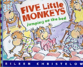 11FIVE MONKEYS JUMPING BED