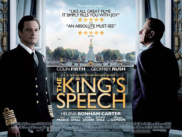 The King's speech poster