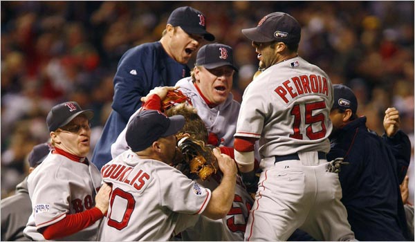 Boston Sweeps World Series Aga