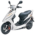 光陽KYMCO-JR100-白色