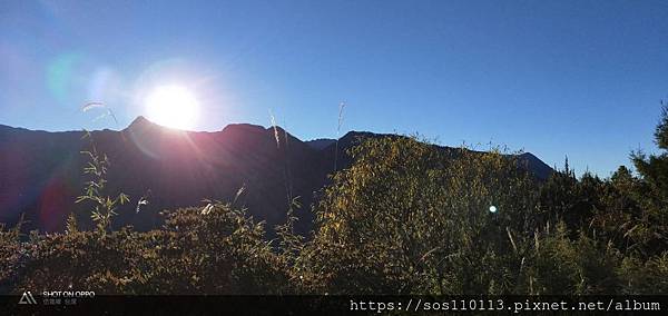 玉山日出 最靠近玉山 就是東埔山