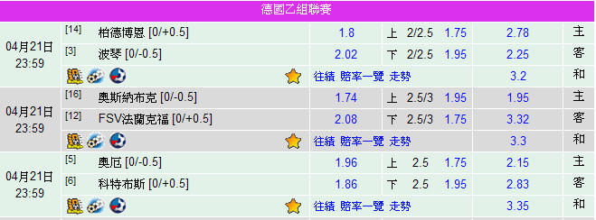 04,21德乙