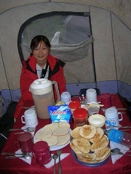 印加古道第三天的早餐Look