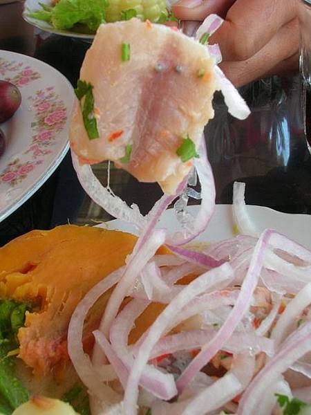 Ceviche in Paracas