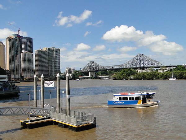 Brisbane River (1) Eagle Pier