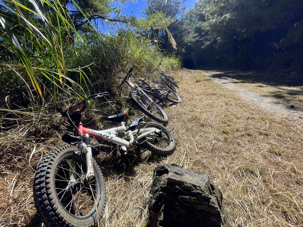 追山 ─ 大雪山200林道50K + 北三叉山登山口親子騎乘