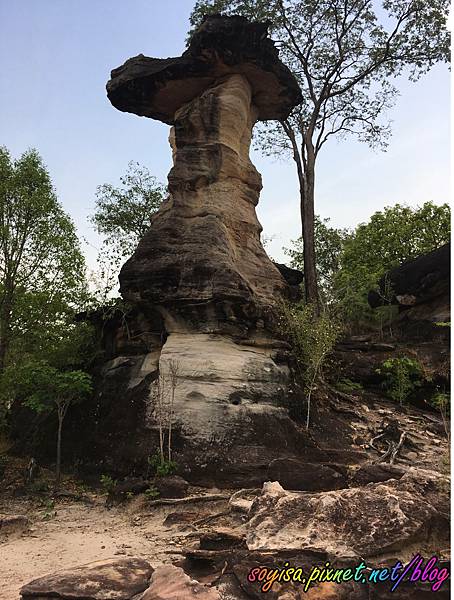 泰國烏汶府帕登國家公園 Pha taem national 