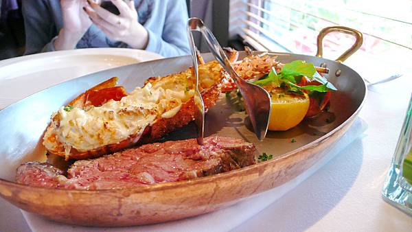 steak and lobster