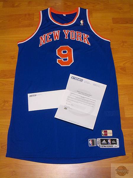 adidas New York Knicks Jared Jeffries Game Used Hardwood Classics Jersey (with Steiner LOA)