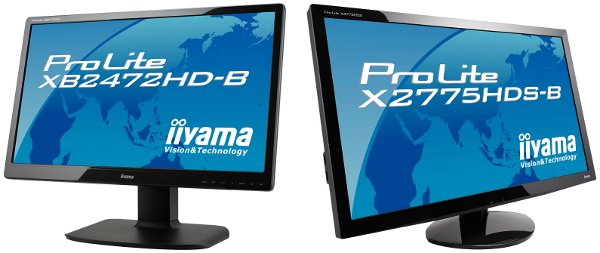 Iiyama 推出 VA 面板的 XB2472HD-B 與 X2775HDS-B 全新顯示器