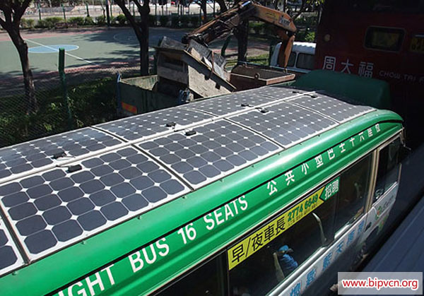 香港理工大开发出第四代纳米太阳能板-为公车供冷气