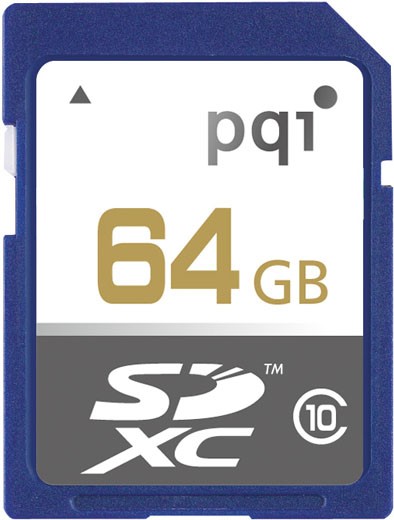 PQI 推出 SDXC Class10 記憶卡 