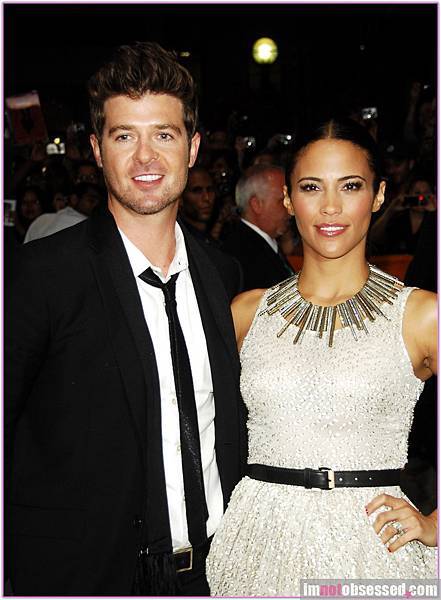 Robin Thicke Paula Patton