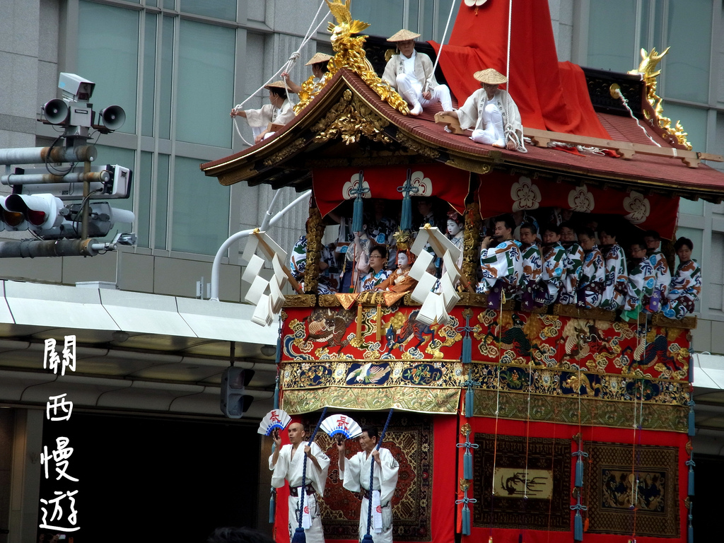 漫遊關西(29)日本三大祭典-祇園祭-山鉾巡行