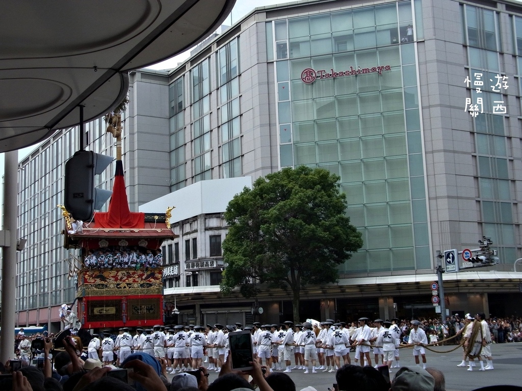 漫遊關西(29)日本三大祭典-祇園祭-山鉾巡行