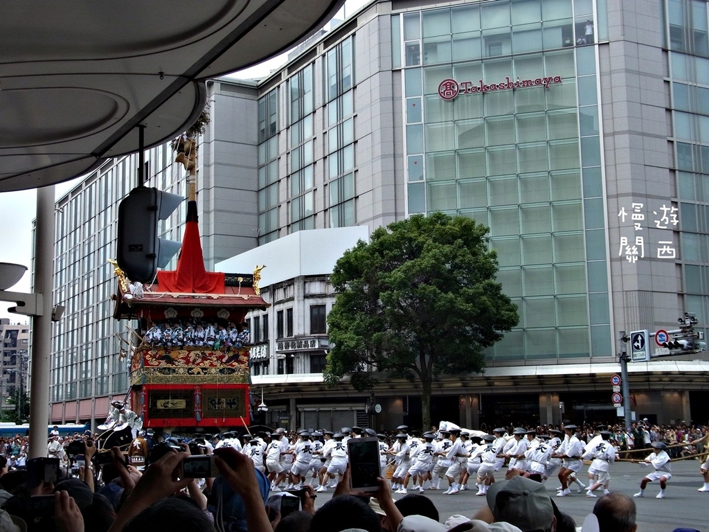 漫遊關西(29)日本三大祭典-祇園祭-山鉾巡行