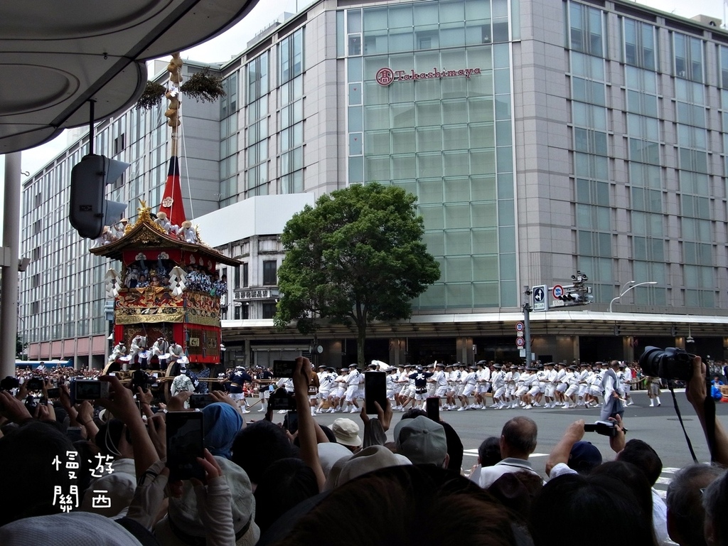 漫遊關西(29)日本三大祭典-祇園祭-山鉾巡行