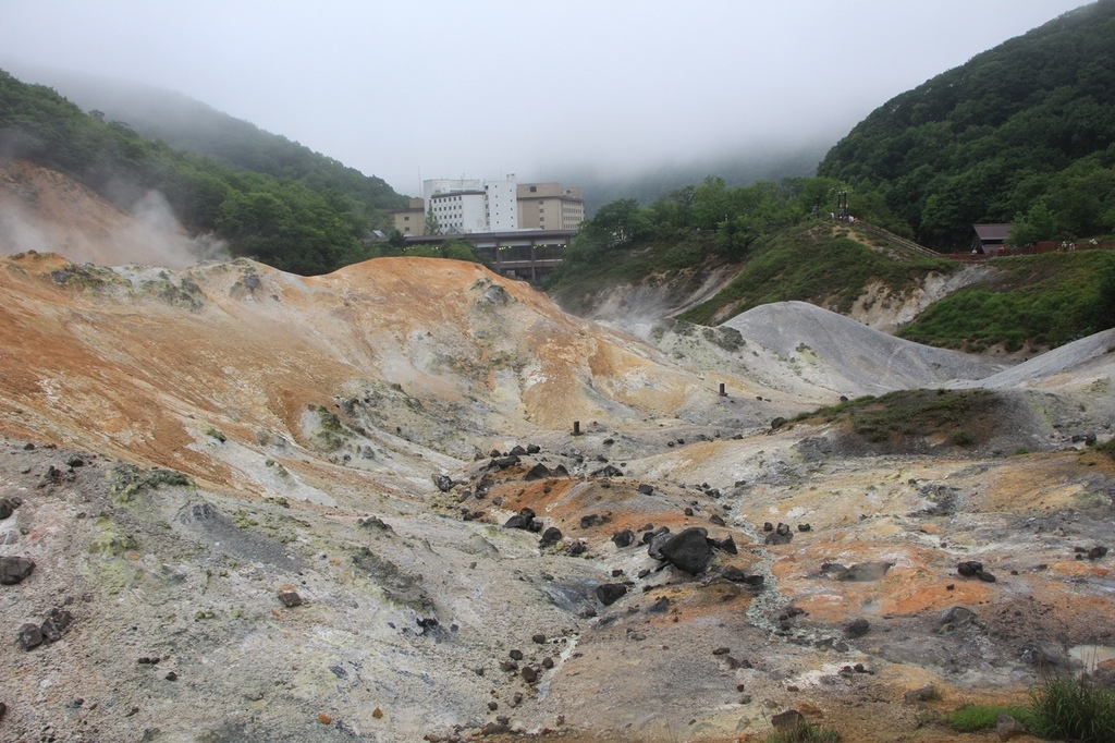 北海道親子夏日遊記(29)｜登別景點－登別地獄谷、地獄谷鬼花