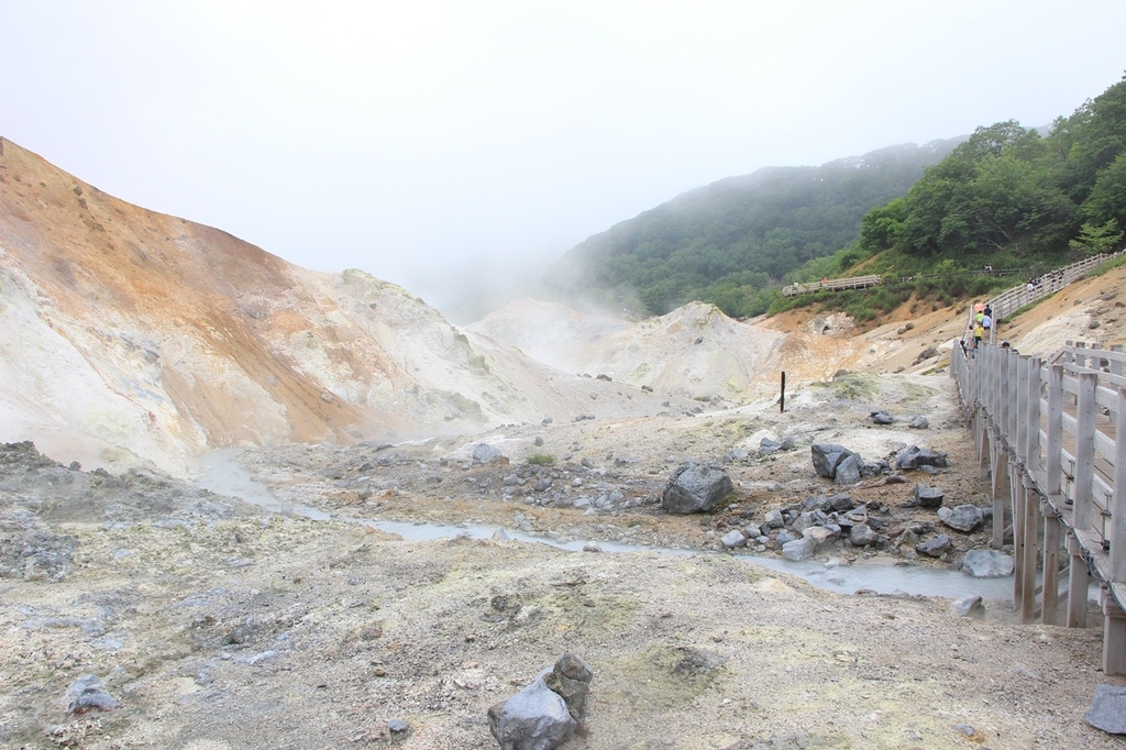 北海道親子夏日遊記(29)｜登別景點－登別地獄谷、地獄谷鬼花