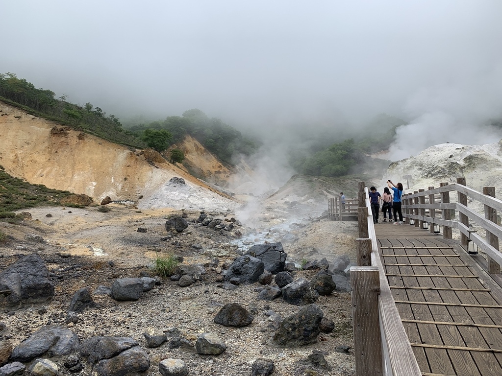 北海道親子夏日遊記(29)｜登別景點－登別地獄谷、地獄谷鬼花