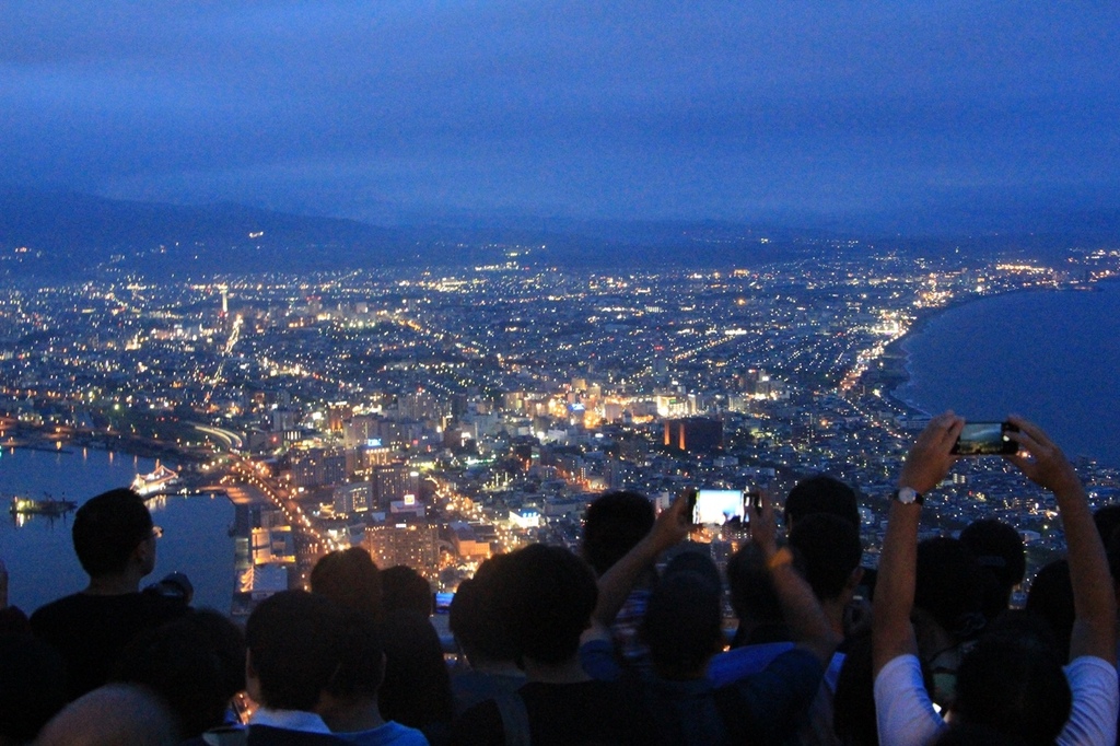 北海道親子夏日遊記(38)｜函館景點－日本三大夜景－函館山夜